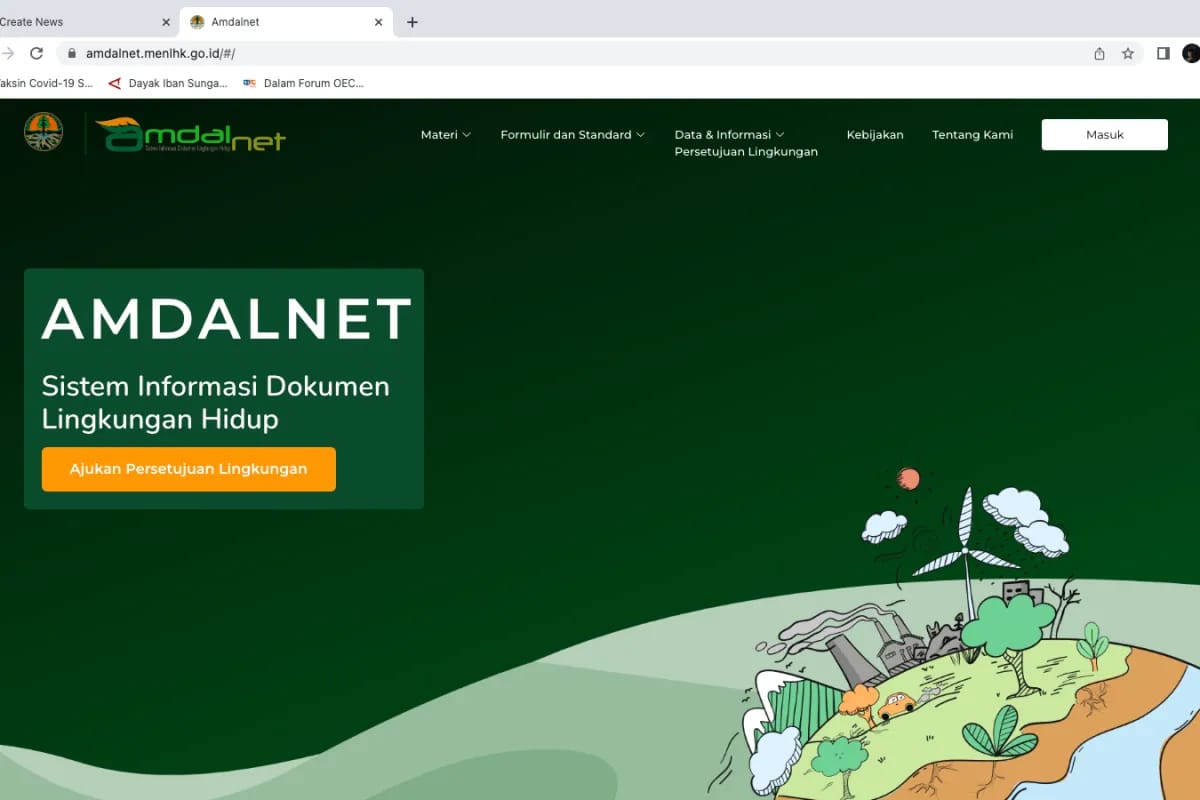 Sistem Aplikasi AMDALNET