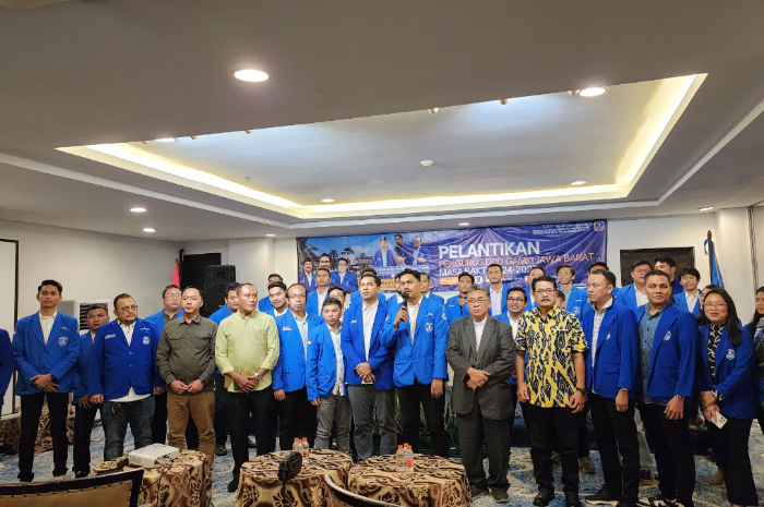 Pelantikan DPD GAMKI Jawa Barat periode 2024&ndash;2027.