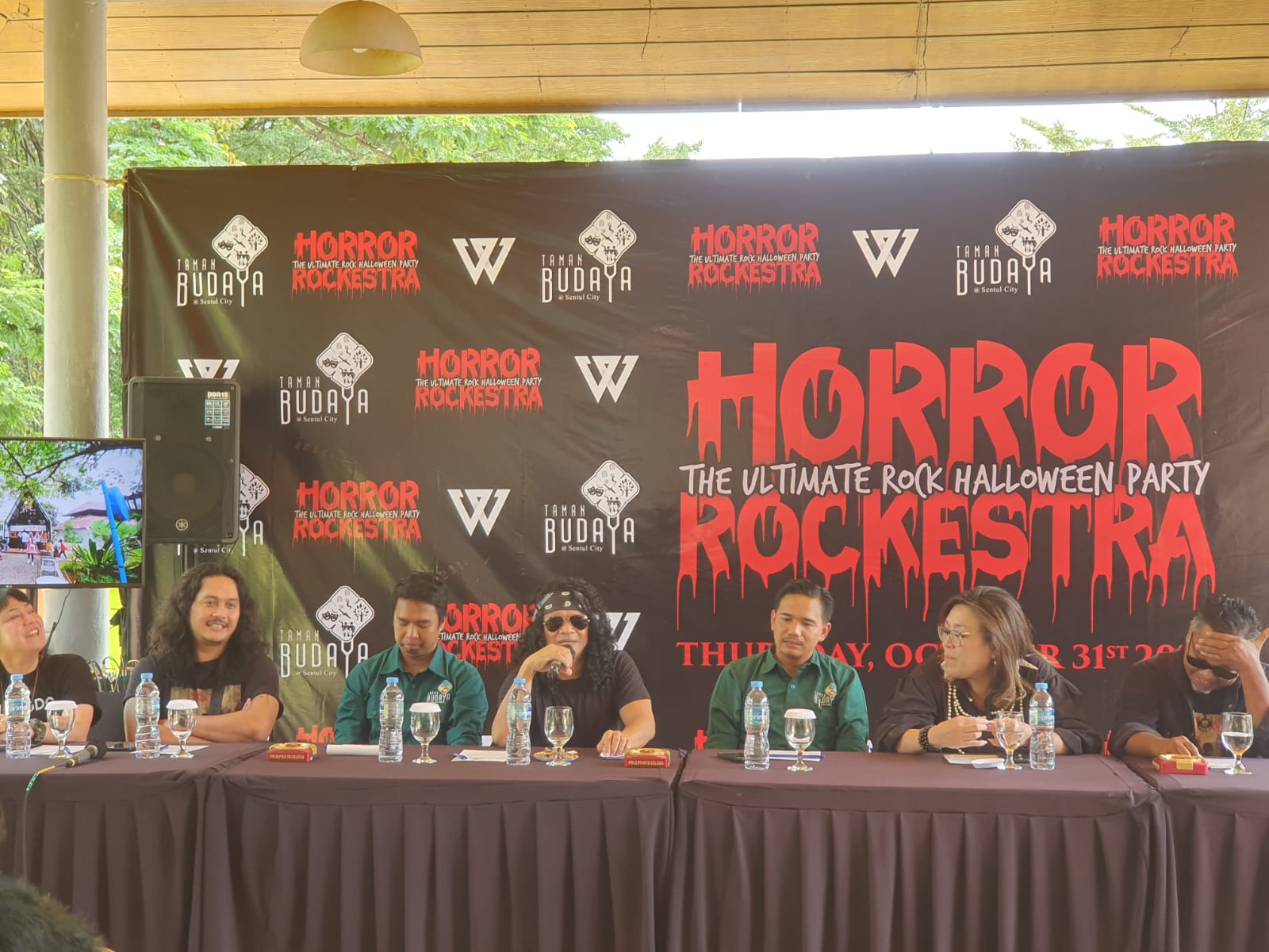 Taman Budaya Sentul City Bogor Siapkan 5 Vokalis Band Rock Ternama Untuk Acara Horror Rockestra