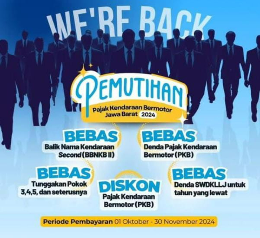 Pemutihan pajak kendaraan bermotor Bapenda Jawa Barat, termasuk Bogor