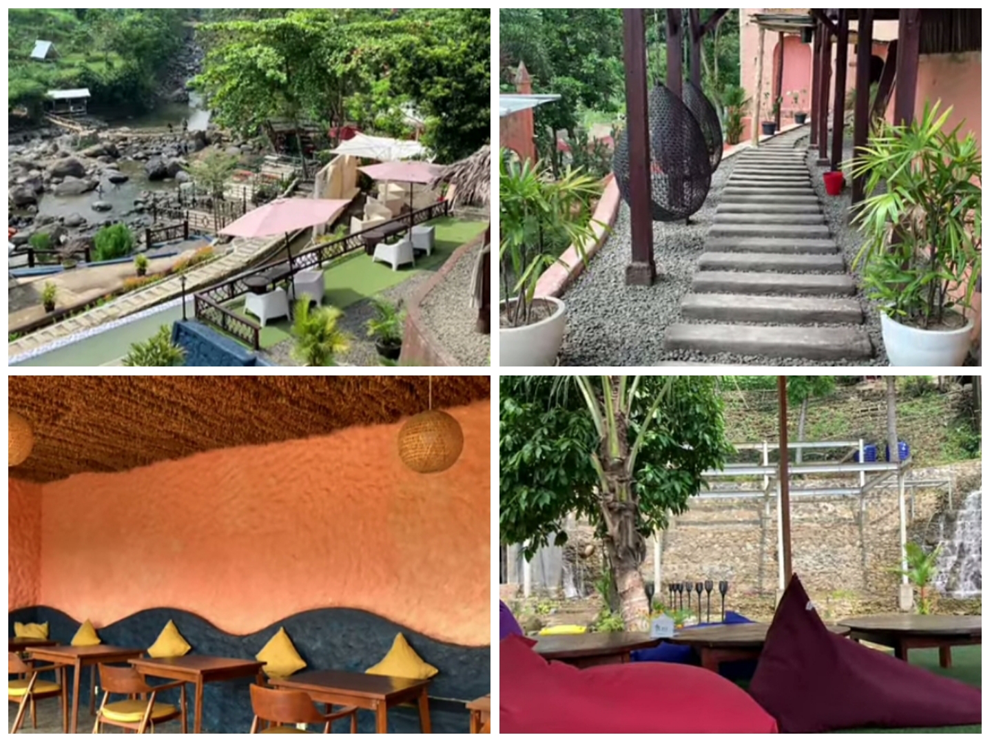Nabawi Cafe Sentul, yang berlokasi di Kecamatan Babakan Madang, Kabupaten Bogor, Jawa Barat.