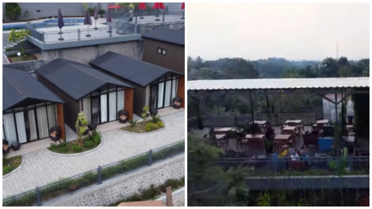 Terrace Garden Cafe And Resto, Hidden Gem di Bogor dengan Pemandangan Gunung Salak, Ada Glamping Bak Hotel Berbintang