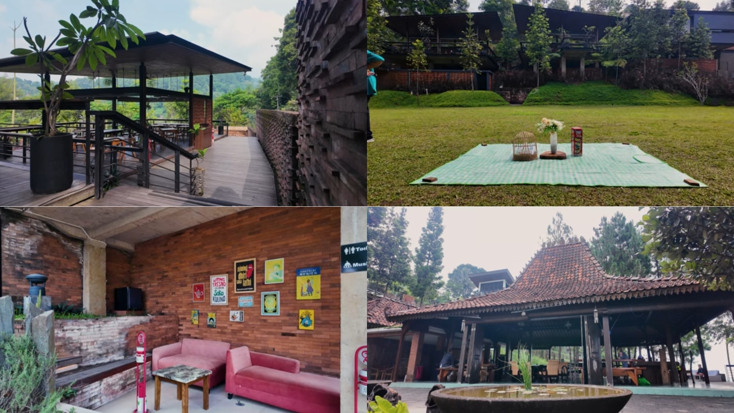 Cafe Bawah Langit bisa menjadi tempat untuk bersantai sambil menikmati keindahan alam.