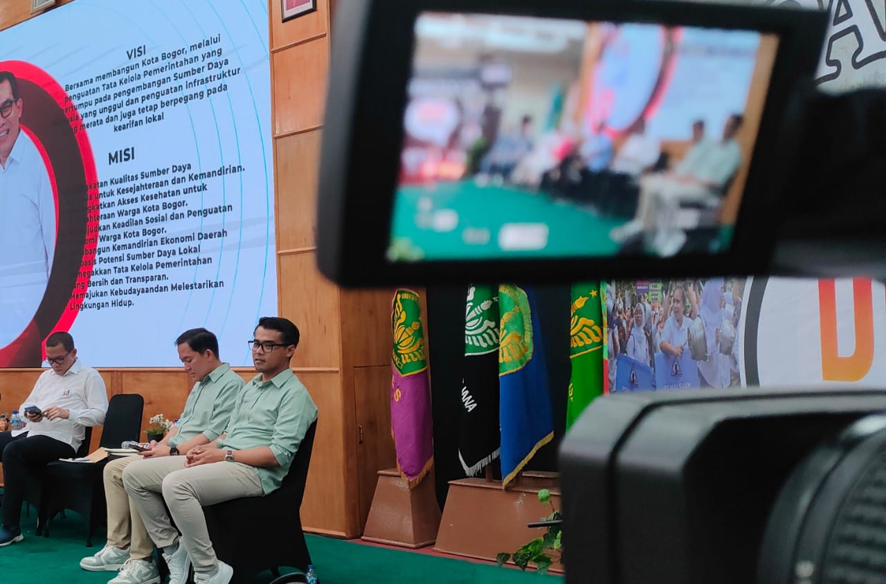 Dokter Rayendra dan Eka Maulana, paslon Wali Kota Bogor dan wakilnya.
