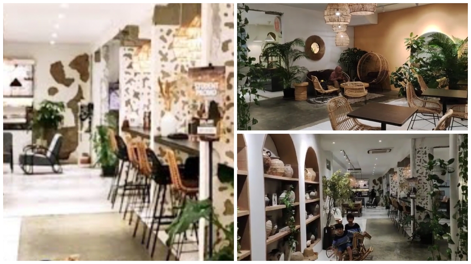 Seatap Coffee and Space, yang terletak di Jalan Lapangan Tembak Nomor 10A Cibubur, Jakarta Timur.