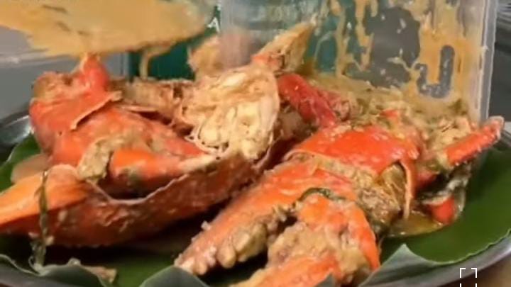 Kepiting sultan seharga Rp 4 juta.