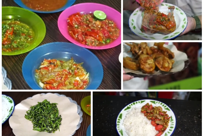 Warung Sambal Atom 24 jam jadi salah satu rekomendasi.