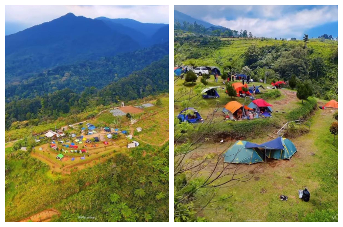 Camping ground Bukit Saung Geulis Joglo, yang berlokasi di Jl. Simpang Taman Safari, Kampung Joglo Balekambang, Desa Cibeureum, Kecamatam Cisarua, Bogor, Jawa Barat 16750.