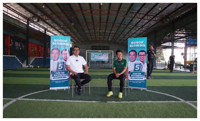 Kapten Timnas Futsal Indonesia, Iqbal Iskandar, dari Kota Bogor, menyatakan dukungan resminya kepada Dokter Rayendra-Eka Maulana.