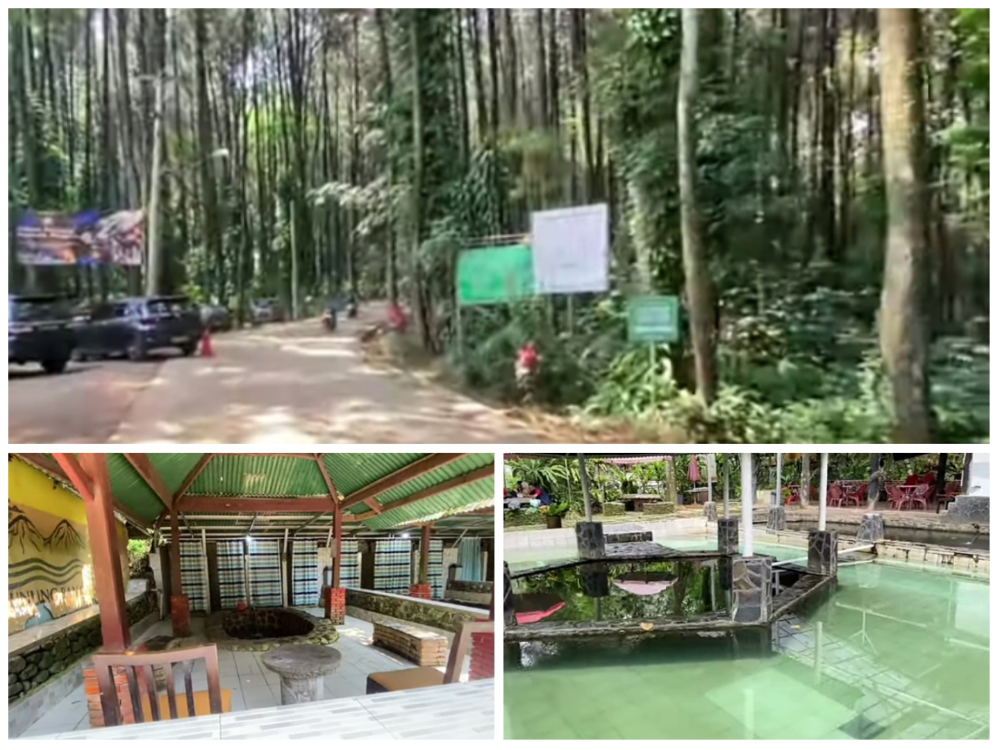Pemandian Air Panas Gunung Pancar, yang berlokasi di Kecamatan Babakan Madang, Kabupaten Bogor.