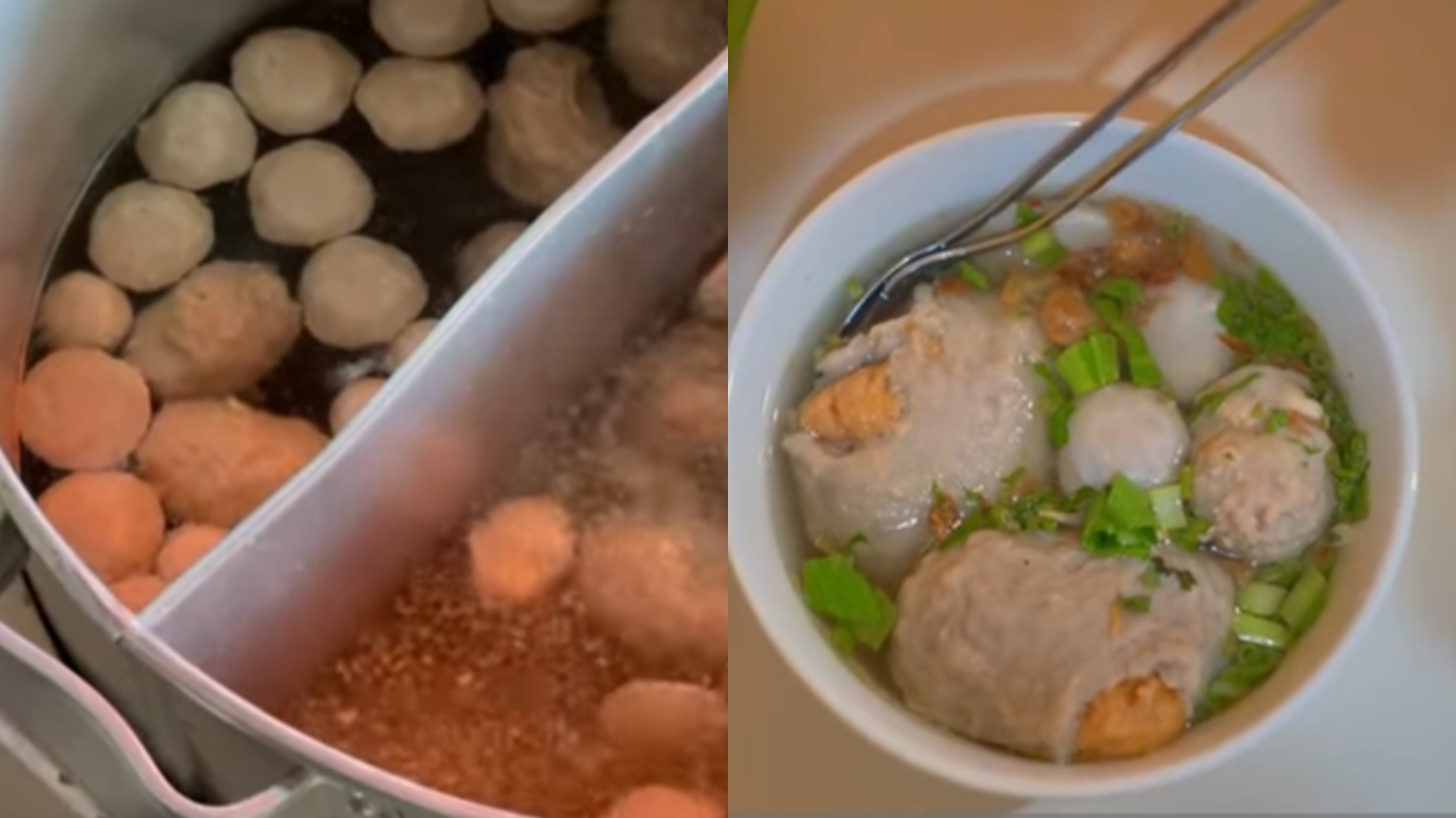 Bakso Gepeng Si Kumis yang berlokasi di Perumahan Citra Indah City, Kelurahan Bukit Menteng, Kota Bogor, Jawa Barat.