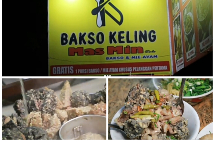 Bakso Keling Mas Min Solo jadi rekomendasi makan bareng orang tercinta di Bogor.