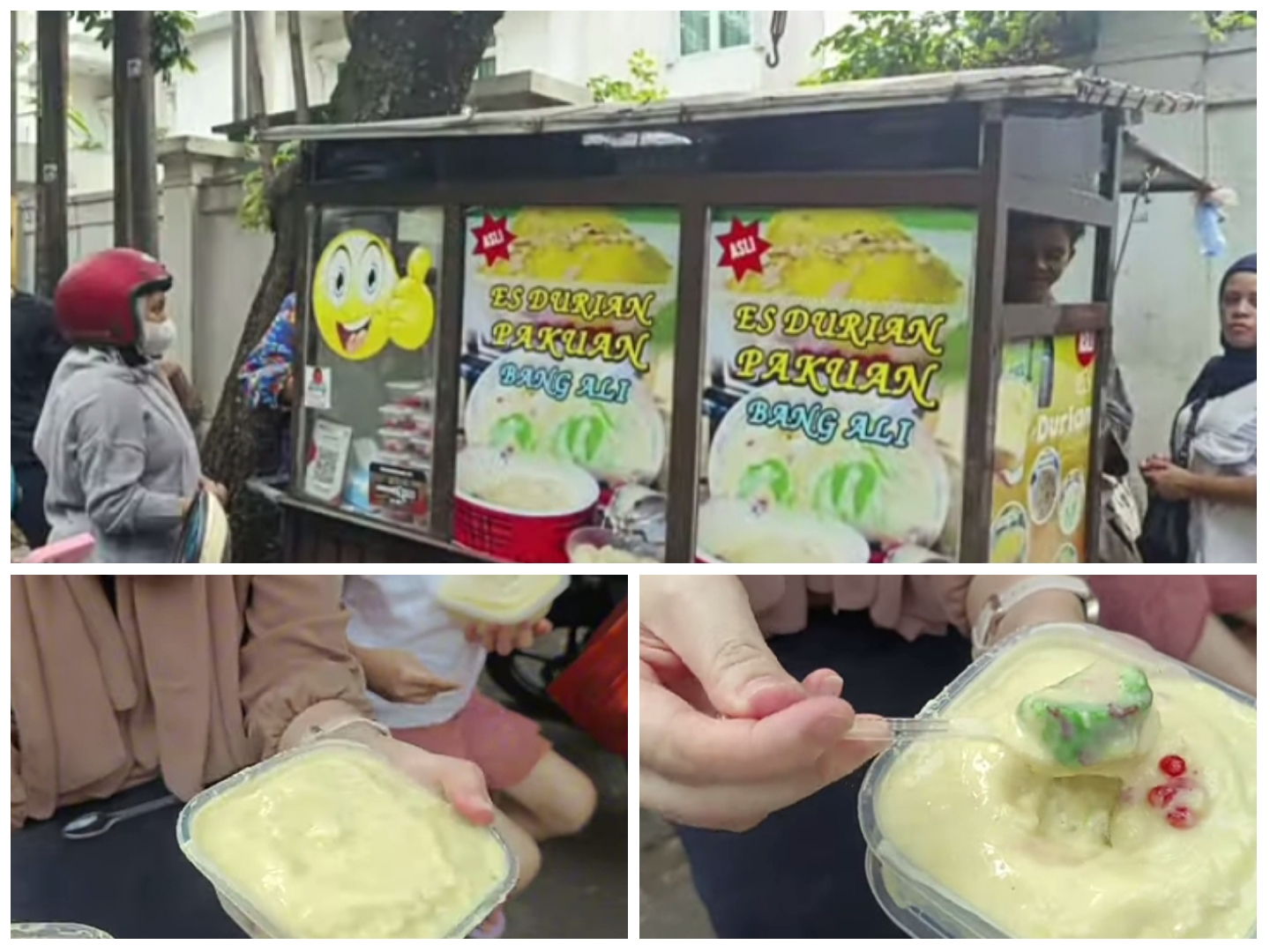 Es Durian Pakuan Bang Ali jadi rekomendasi jajanan di Kota Bogor.