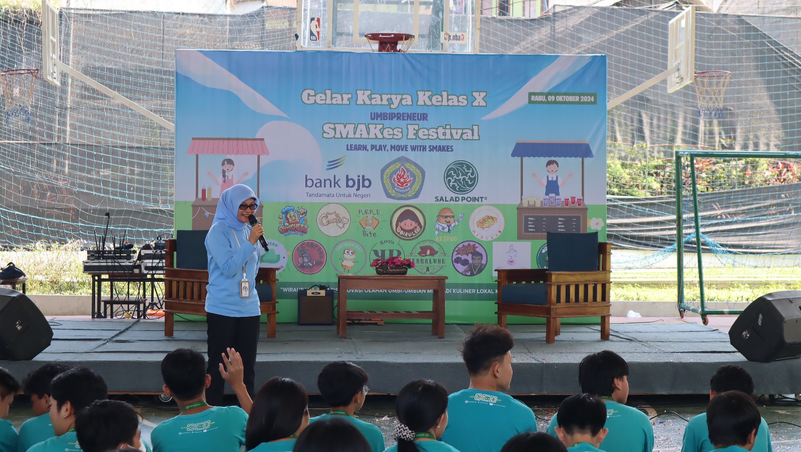 SMA Kesatuan Bogor, mengadakan kegiatan gelar karya, yang diikuti ratusan siswa, Rabu (9/10/2024).