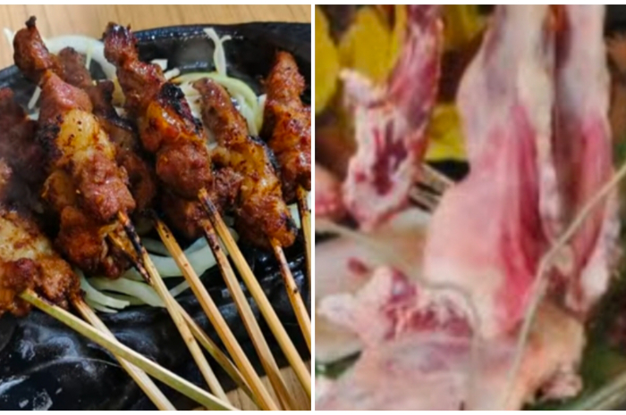ENAK : Sate Kambing Bang Hasan Kumis jadi rekomendasi tempat kuliner di Bogor.