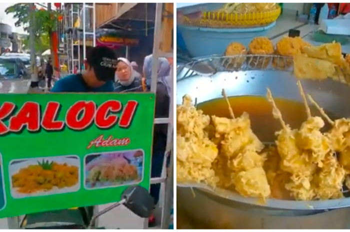 Kaloci Khas Kalimantan menjadi salah satu pilihan saat berburu kuliner di kawasan Suryakencana, Kota Bogor.