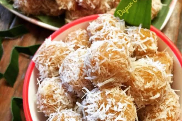 Klepon dari bahan dasar ubi jalar