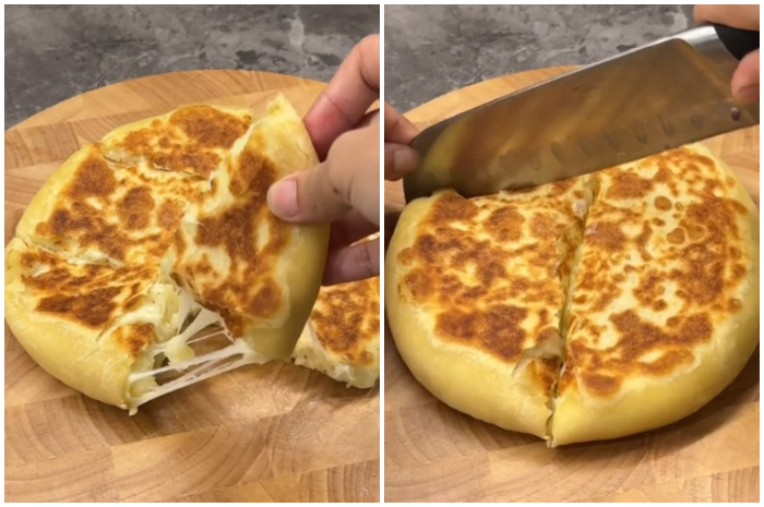 Potato Cheese Bread yang mudah dibuat di rumah.