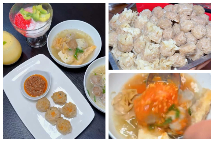 Bakso Malang Karaos, yang berlokasi di Jalan Merak No. 31, Kecematan Tanah Sereal, Kota Bogor, Jawa Barat.
