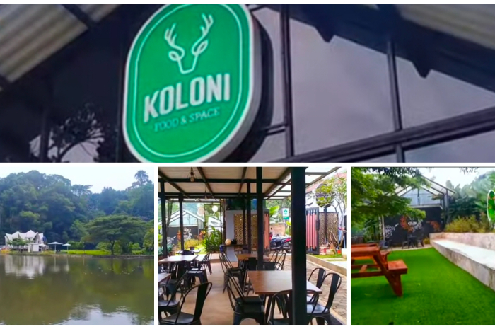 Koloni Cafe jadi rekomendasi nongkrong di Bogor yang tak jauh dari kampus IPB.