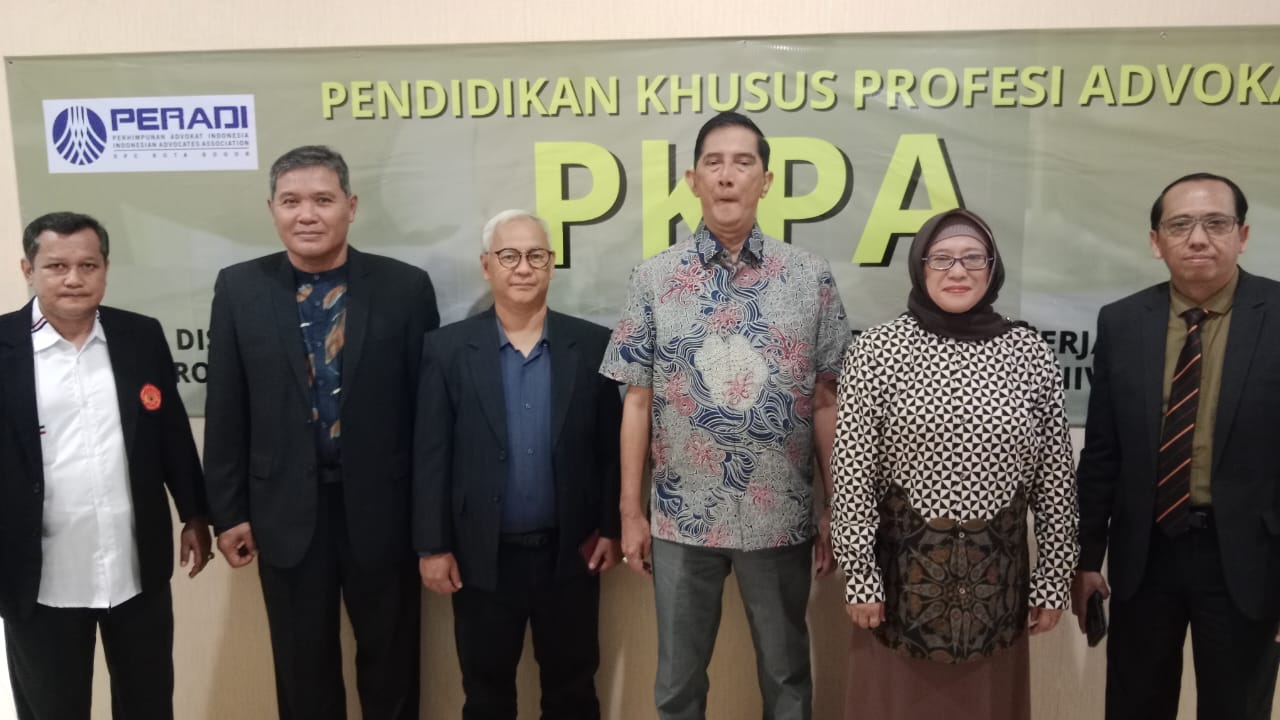 Program Studi Ilmu Hukum Sekolah Pascasarjana Unpak Bogor, kembali menggelar PKPA angkatan IV di lantai 3A gedung Sekolah Pascasarjana Unpak, Sabtu (12/10).