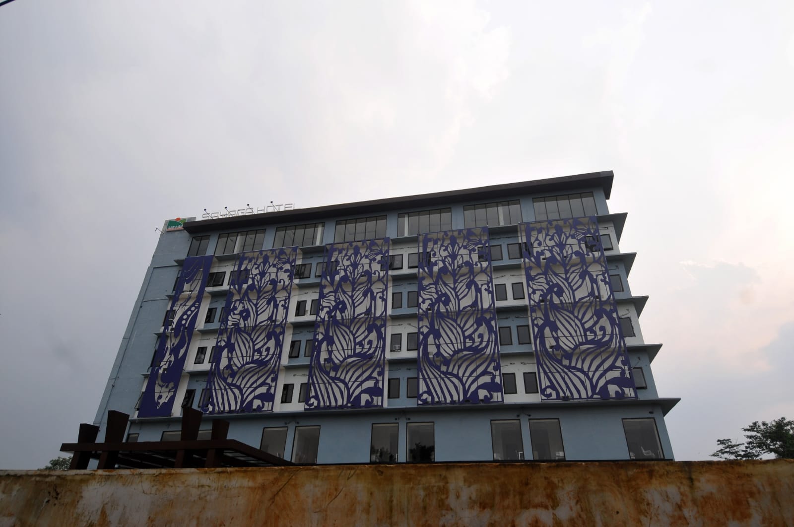 Bangunan Sayaga Hotel di Jalan Tegar Beriman, Kabupaten Bogor.