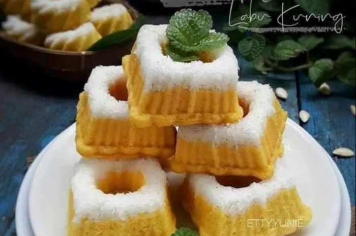 Kue Putu Ayu dari Labu Kuning