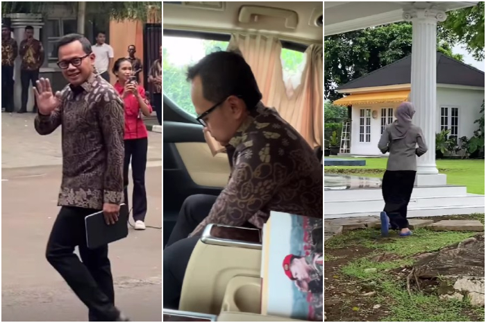 Mantan Wali Kota Bogor Bima Arya saat dipanggil Prabowo Subianto.