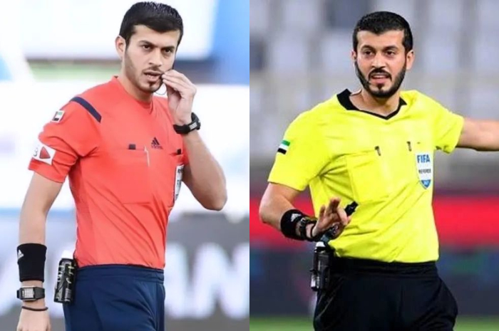 Omar Al Ali wasit yang akan pimpin laga Timnas Indonesia lawan China.
