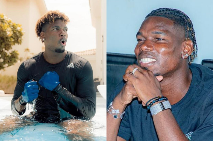 Mantan pesepak bola Prancis Paul Pogba.