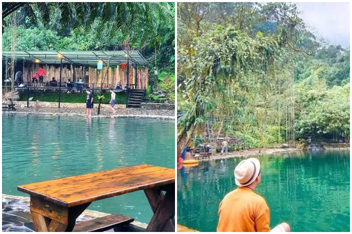 Suasana Telaga Batu di Taman Nasional Gunung Halimun Salak, Kabupaten Bogor.