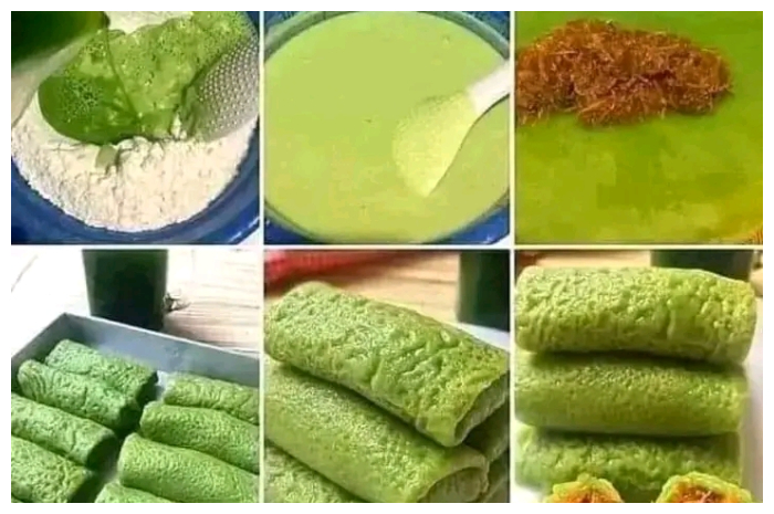 Tips dan cara membuat dadar gulung di rumah.