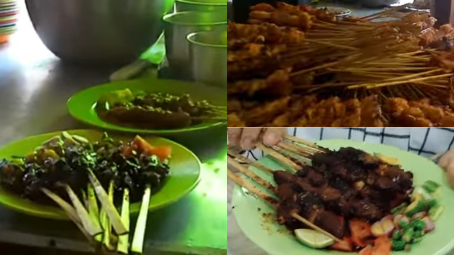 Cobain Sate Haji Ismail, yang berlokasi di Taman Kencana, Kota Bogor, Jawa Barat.