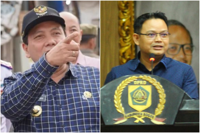 Pj Bupati Bogor, Bachril Bakri / Anggota Komisi IV DPRD Kabupaten Bogor Azwar Anas.