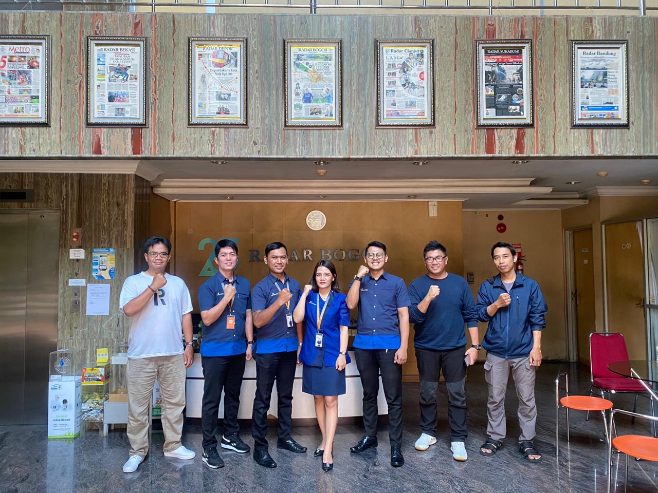 Bank Universal BPR Kunjungi Graha Pena Bogor