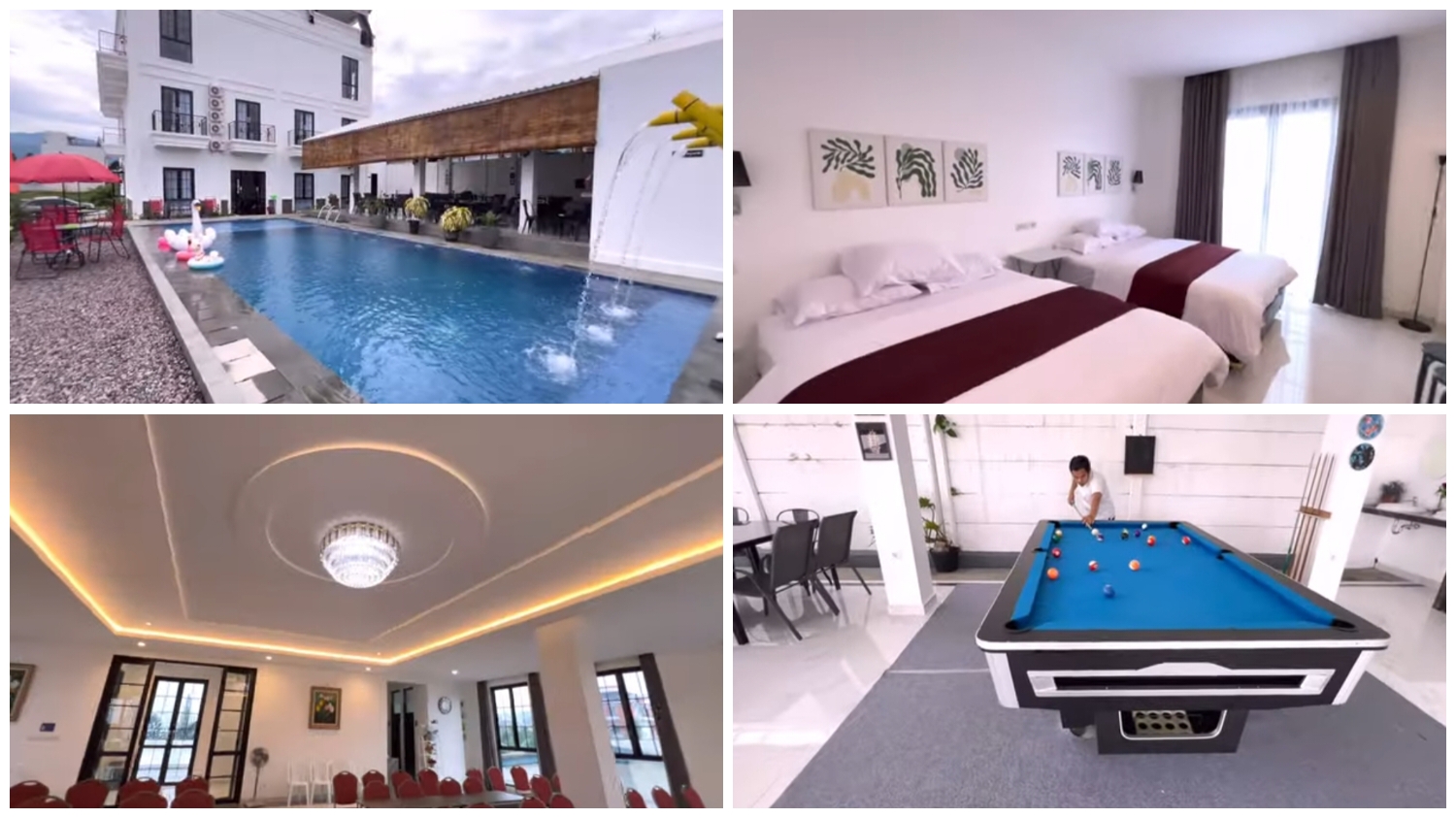 Villa Meciho yang berlokasi di Jl. Raya Puncak, Desa Citeko, Kecamatan Cisarua, Kabupaten Bogor, Jawa Barat 16750.