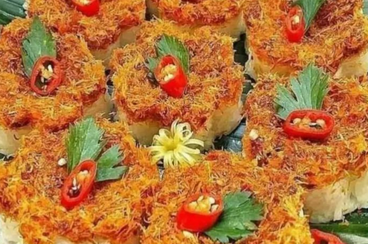 Resep Ketan Serundeng.