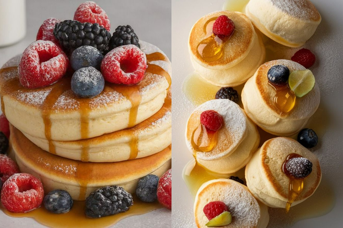 Resep membuat Souffle Pancake tanpa mixer.
