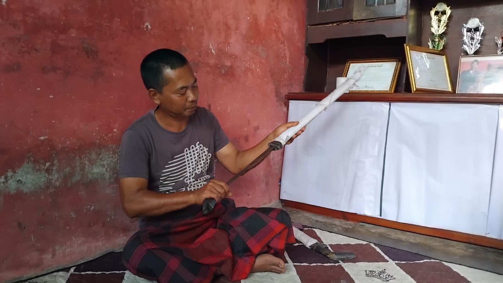 Melihat Golok Pejuang Asal Bogor, Saksi Perjuangan Lawan Penjajah, Pernah Ditawar Tukar Avanza