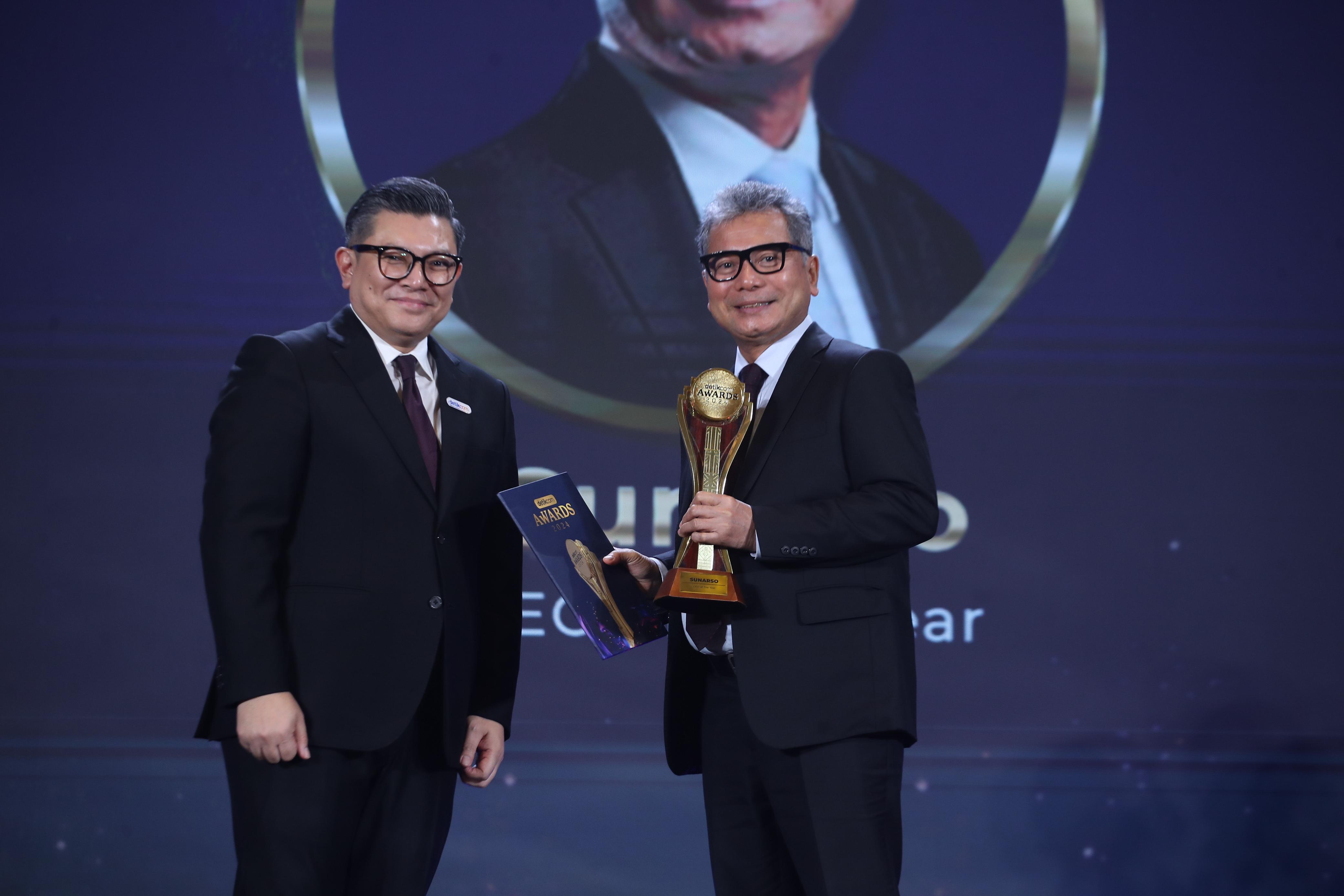 Direktur Utama BRI Sunarso Dinobatkan Sebagai CEO of The Year