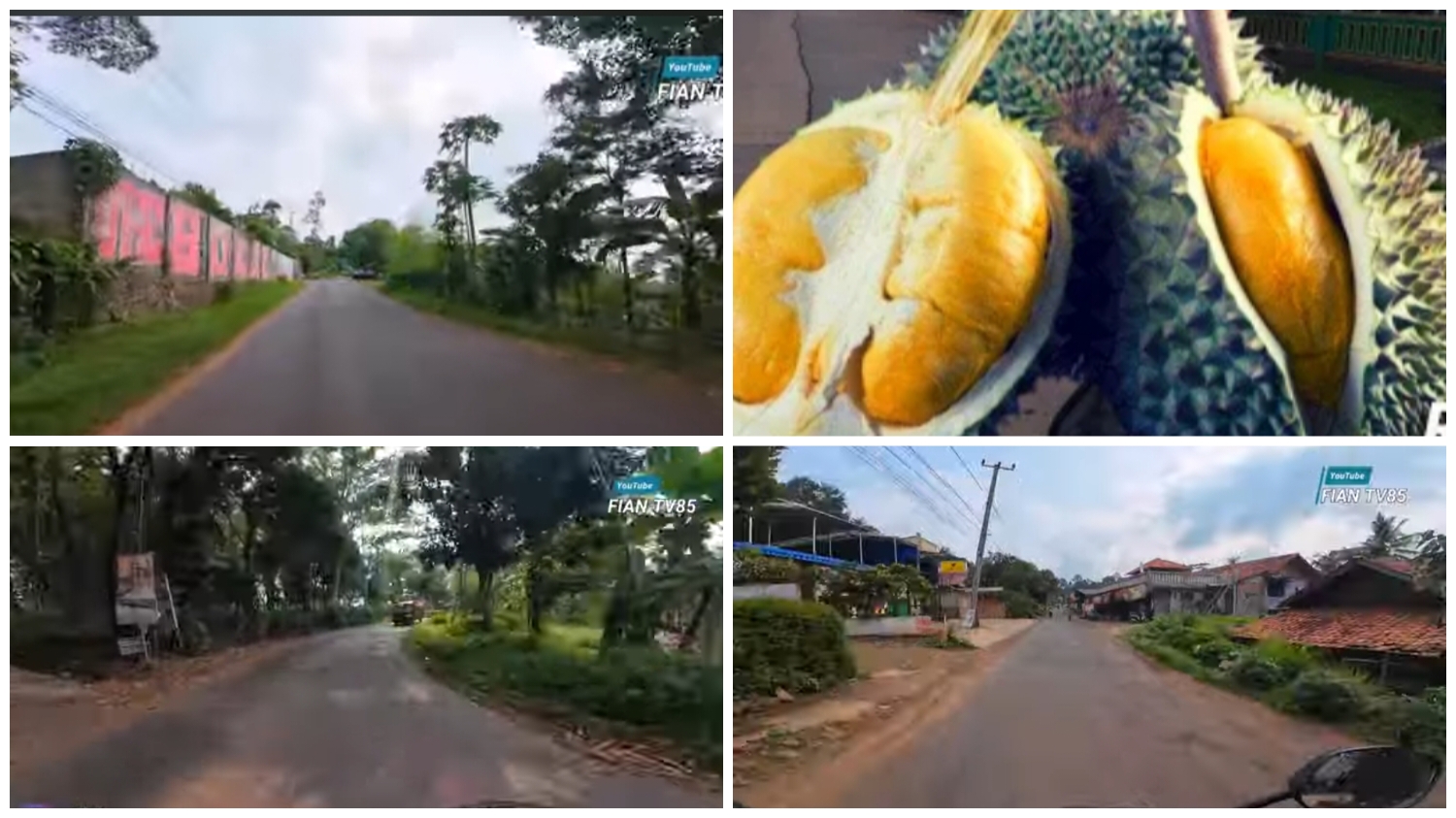 Kondisi Jalur Puncak Dua, Jonggol-Sukamakmur, Kabupaten Bogor.