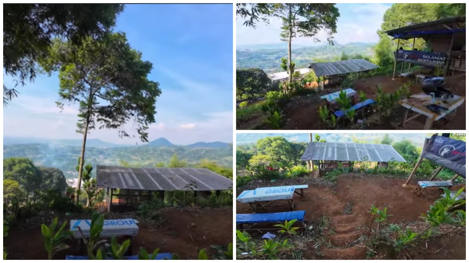 Warung Coffee Lodaya Teh Erna, yang mudah diakses baik dari arah Bogor maupun Puncak.