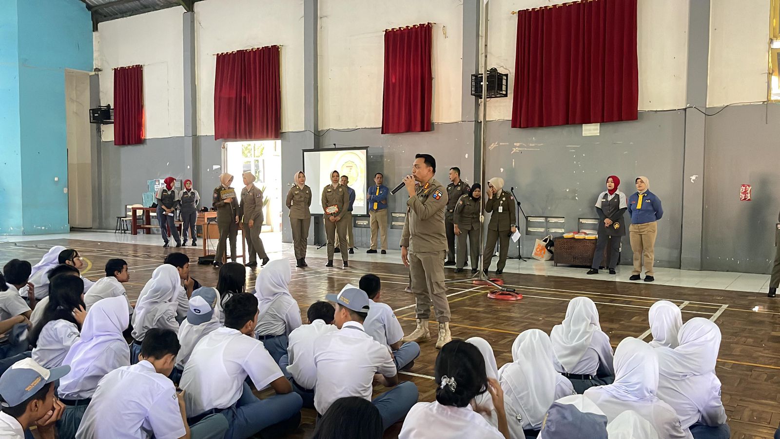 Satpol PP Kota Bogor Perkenalkan Program Sekolahku Tertib