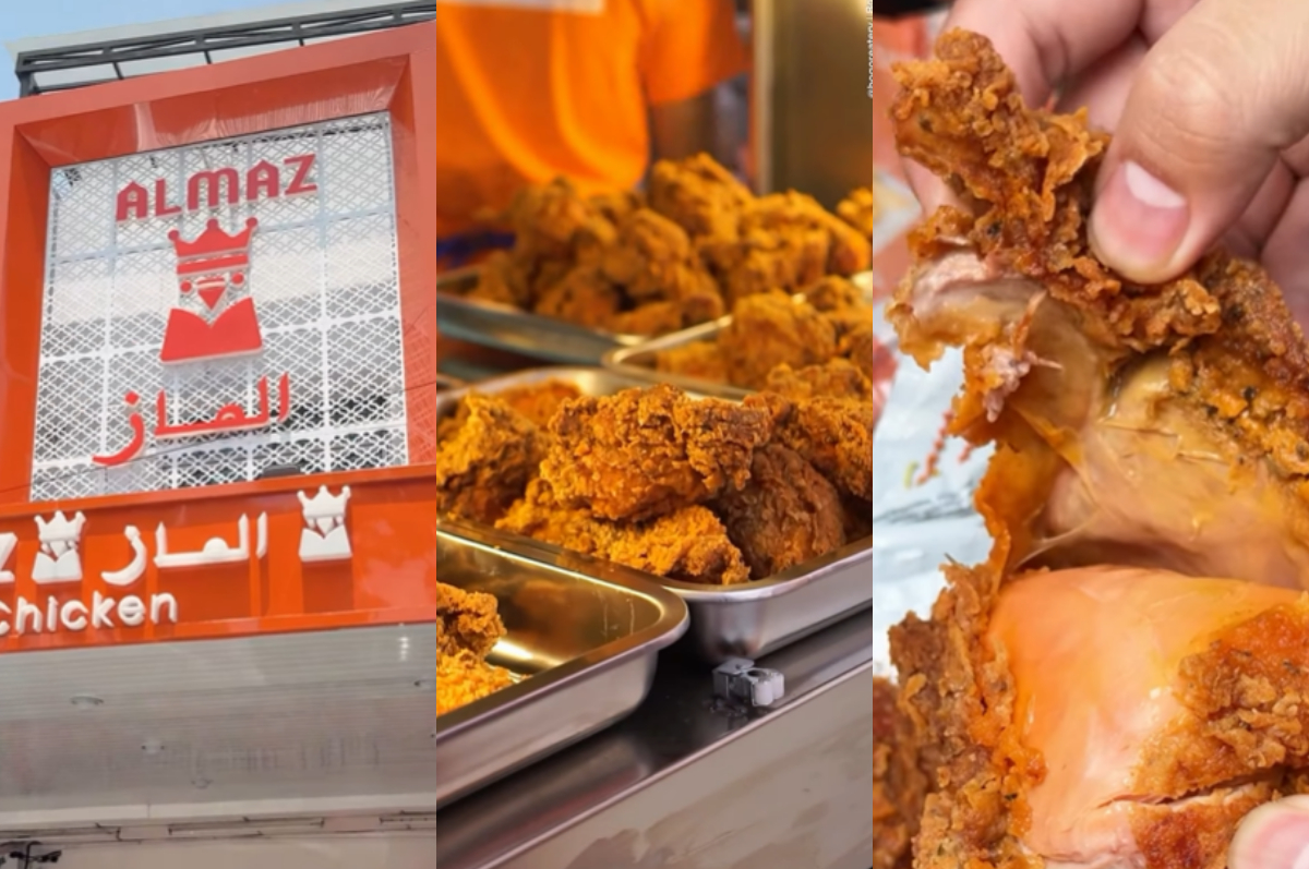 Almaz Fried Chicken, kuliner ayam goreng ala Saudi.