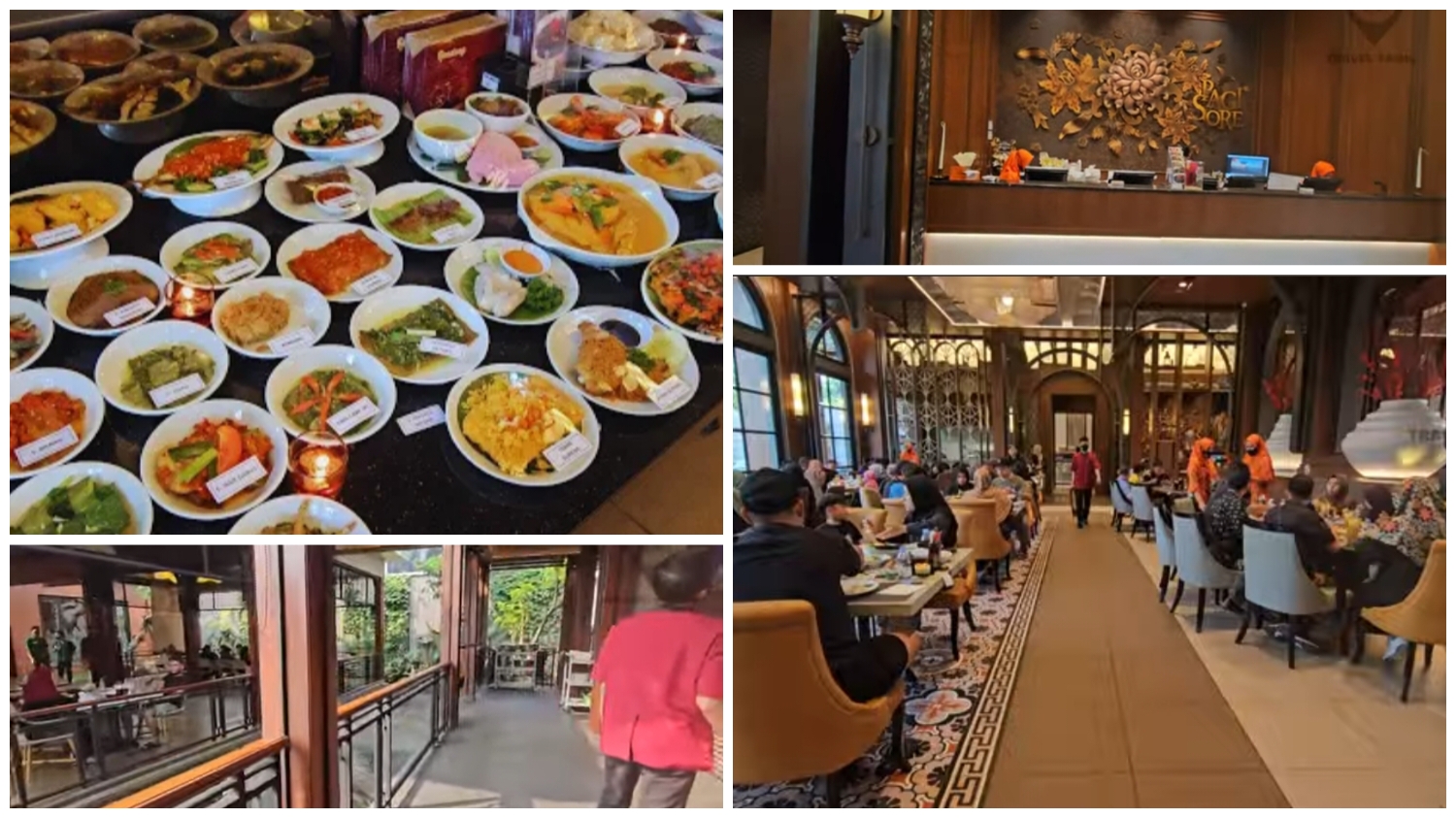 Restoran Pagi Sore yang berlokasi di Jalan Pajajaran, Kota Bogor, Jawa Barat.