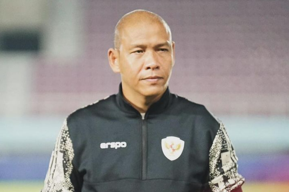 Pelatih Timnas Indonesia U20 Nova Arianto.