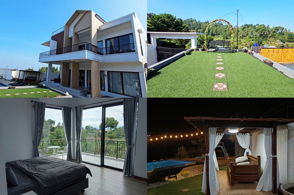 Villa Kuta Puncak Lisa rekomendasi staycation nyaman dengan fasilitas lengkap dan pemandangan yang cantik.