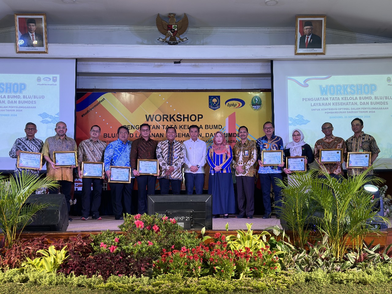 Perumda Tirta Kahuripan Bogor Jadi BUMD Jasa Air Terbaik Jabar