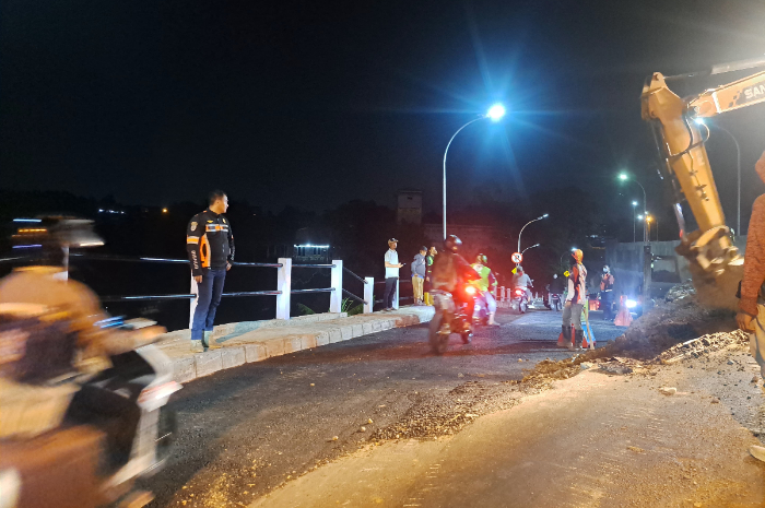 Underpass Batutulis&nbsp;Kota Bogor sudah bisa dilewati.