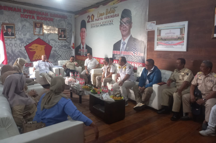 Jajaran Pengurus DPC Gerindra Kota Bogor